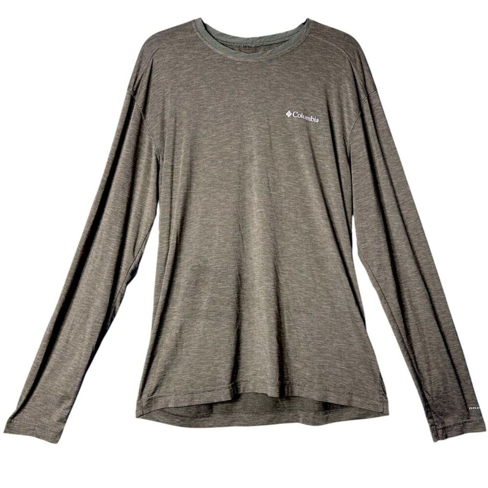 Columbia Mens Thistledown Hills Crew Neck Sz M Performance Omni-Wick Stretch
